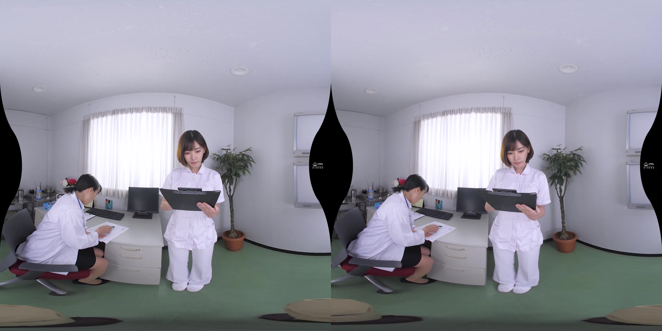 Eimi Fukada - The AV Actress Showed up to Help in the Semen Collection Room - DANDY