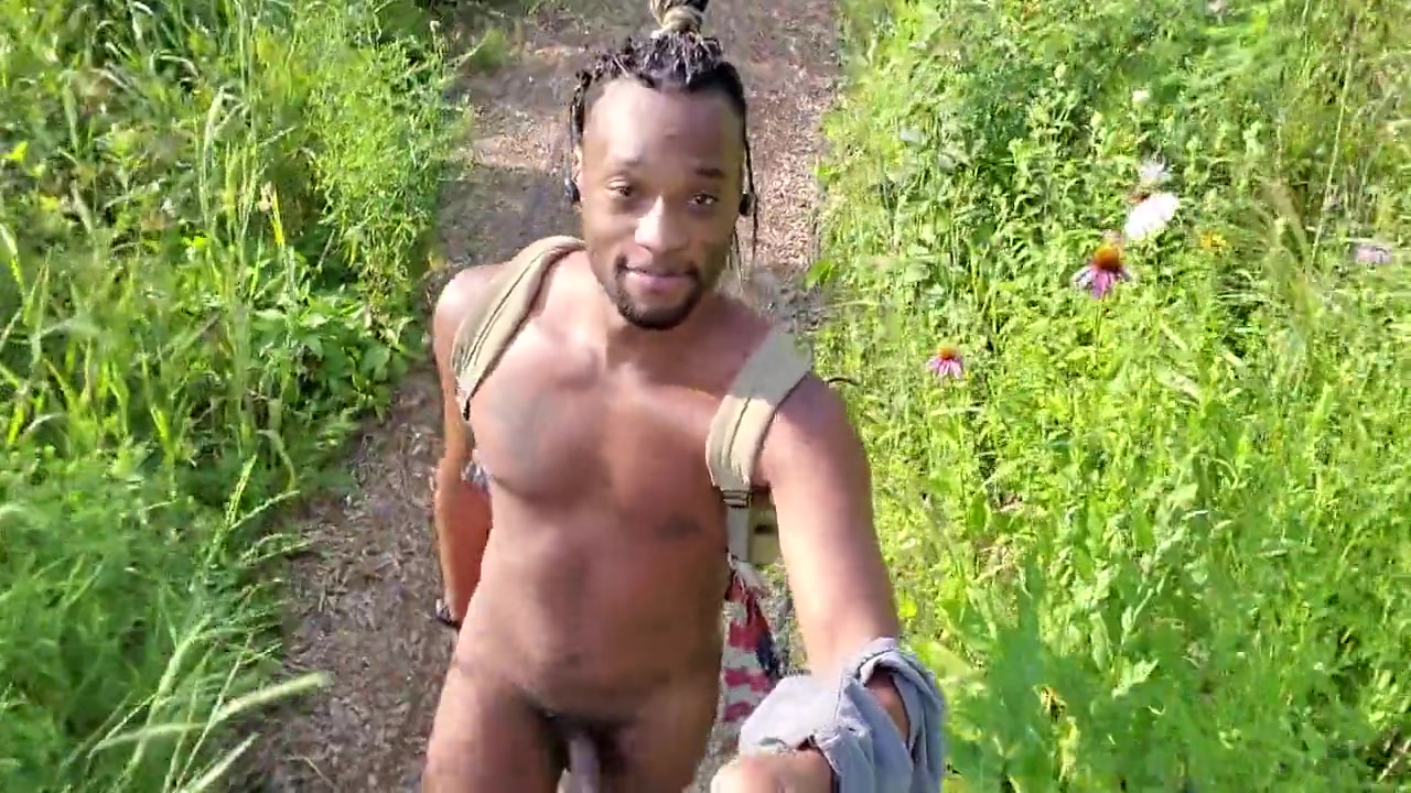 Kennie Jai Goes For A Nude Walk Along The River And Gets Caught!!