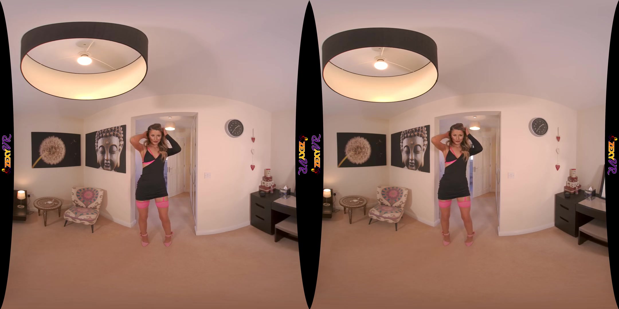 Deviantly Devilish - Small Tits Girlfriend Striptease