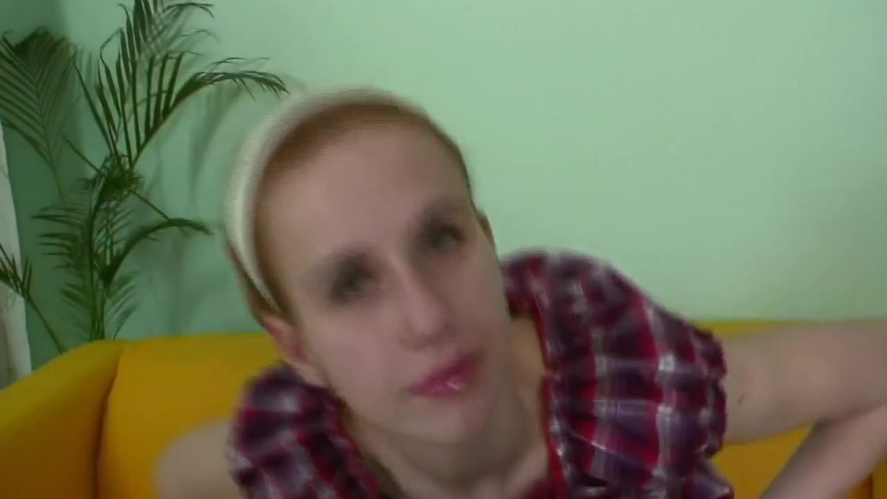 I Cum On The Face Of This Sexy Redhead With Small Tits After