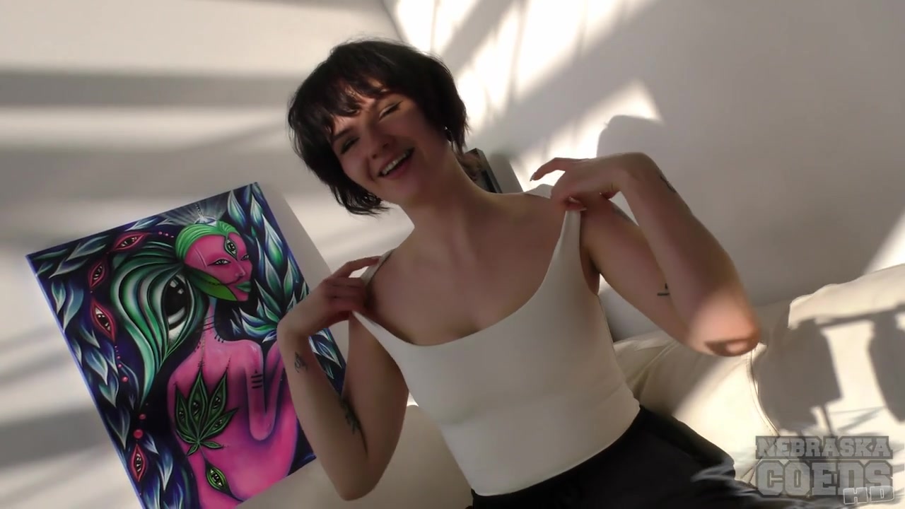 Big Boobed Sofie First Time Casting Fingering Her Shaved Innie Pussy White Casting Couch