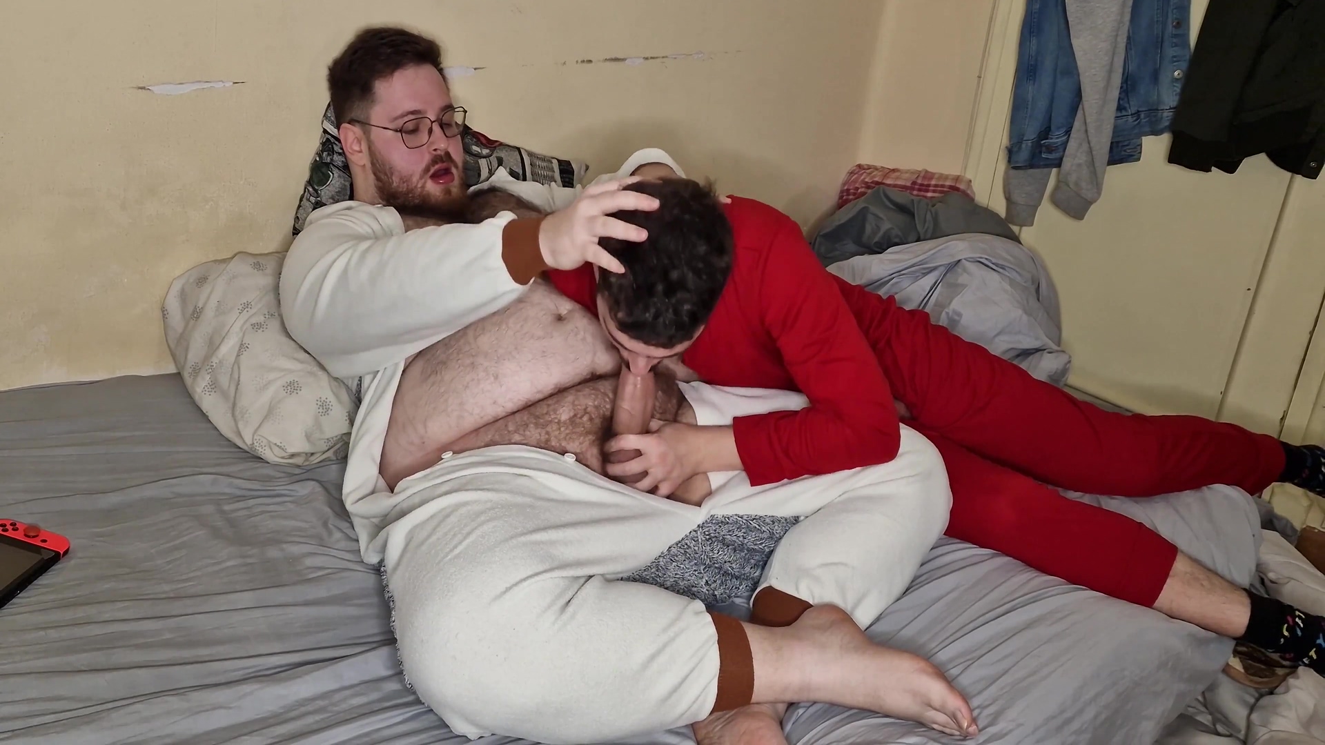 Bears Sucking Each Others Cocks In Pajamas