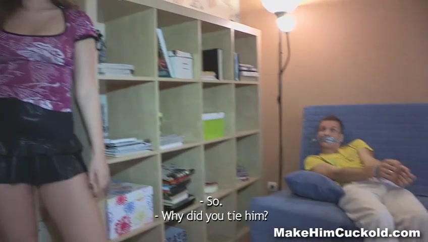 Jenny in Dumb cheater punished in a kinky way