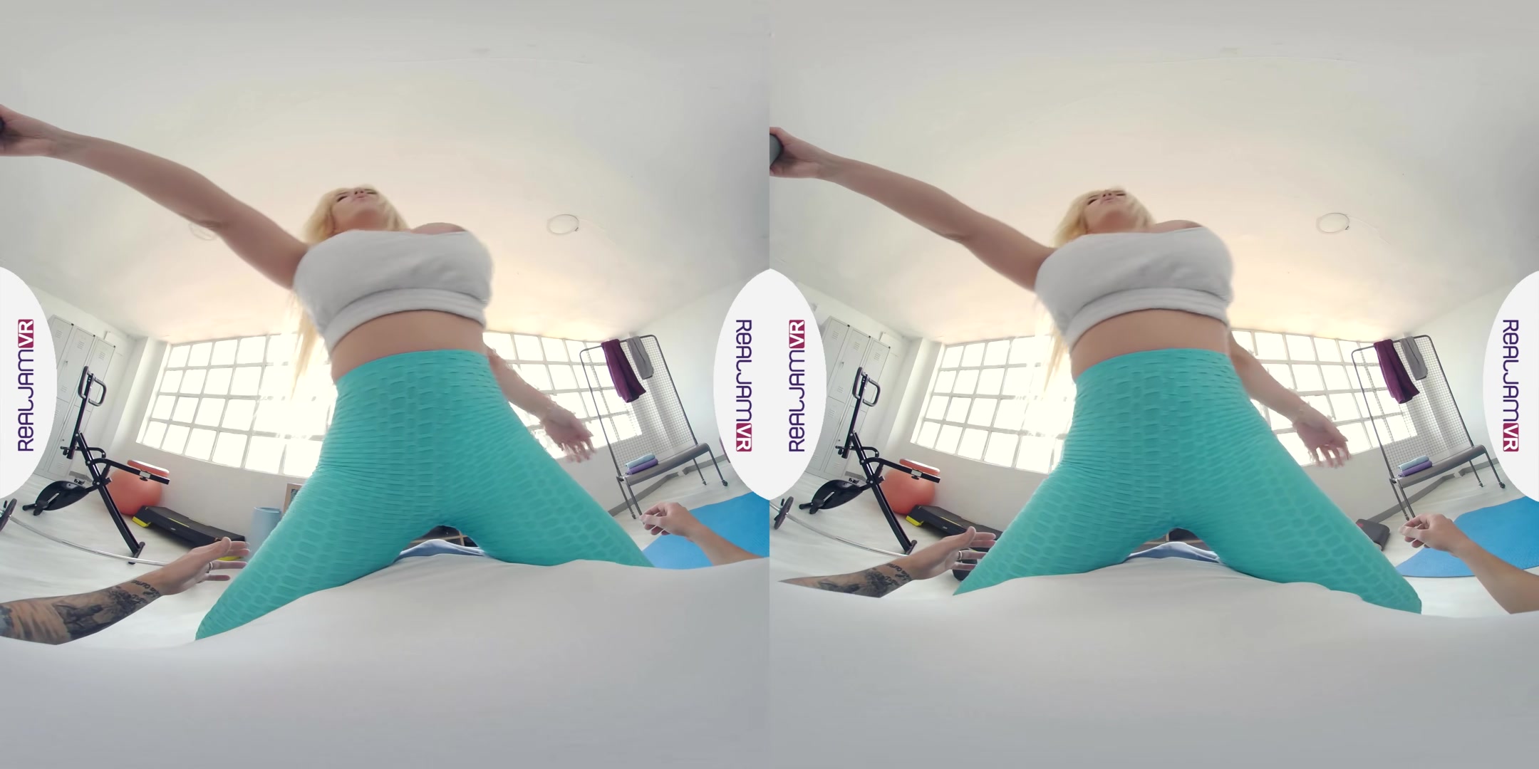 Workout with Blondie - RealJamVR