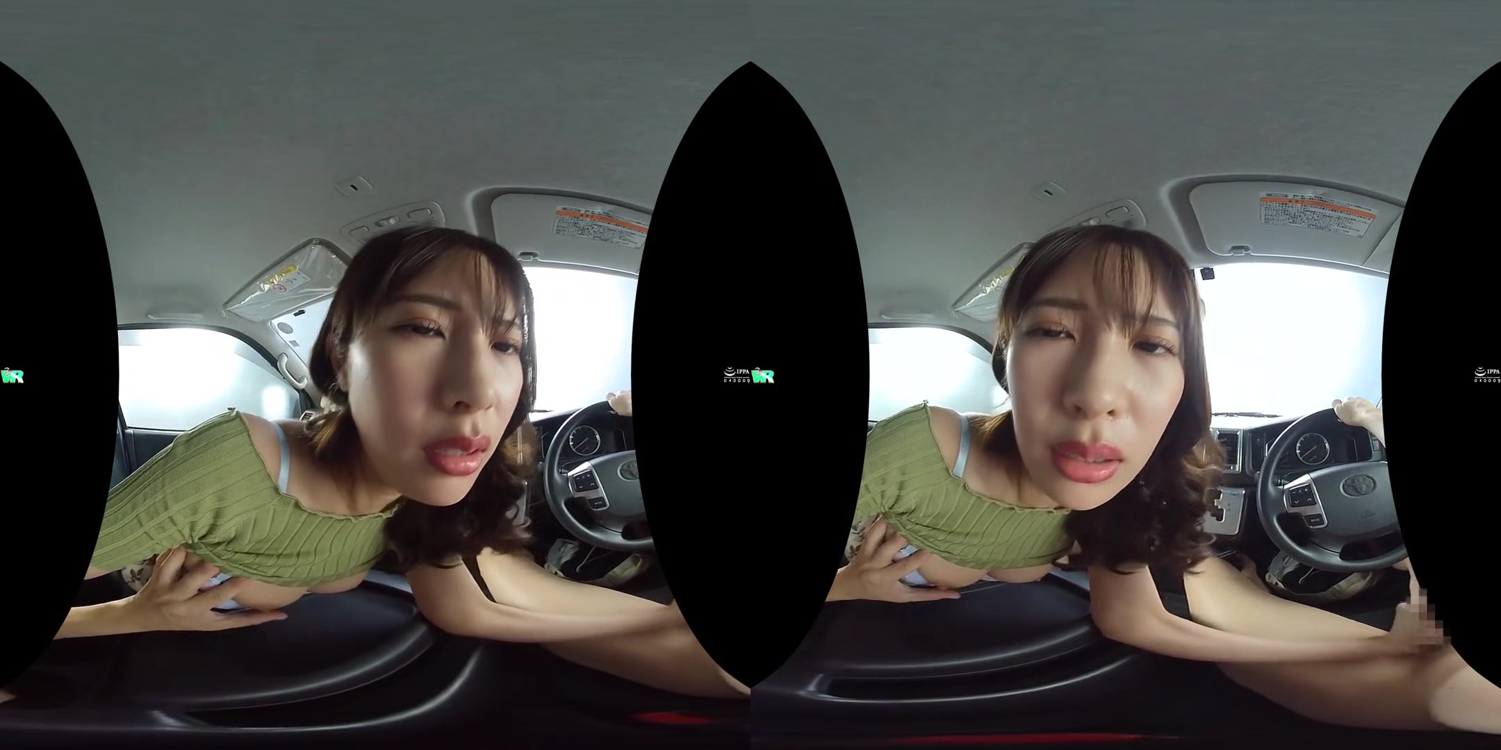 Asami Mizuhata - No Holds Barred Wild Sex Seduction in the Car After a Long Trip