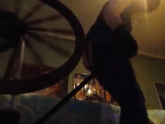 Spinning wheel where the first fuck machine known to modern man