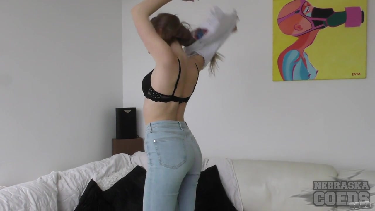 Super Fresh New 18yo Margarita Nervously Doing Her First Ever Casting - NebraskaCoeds