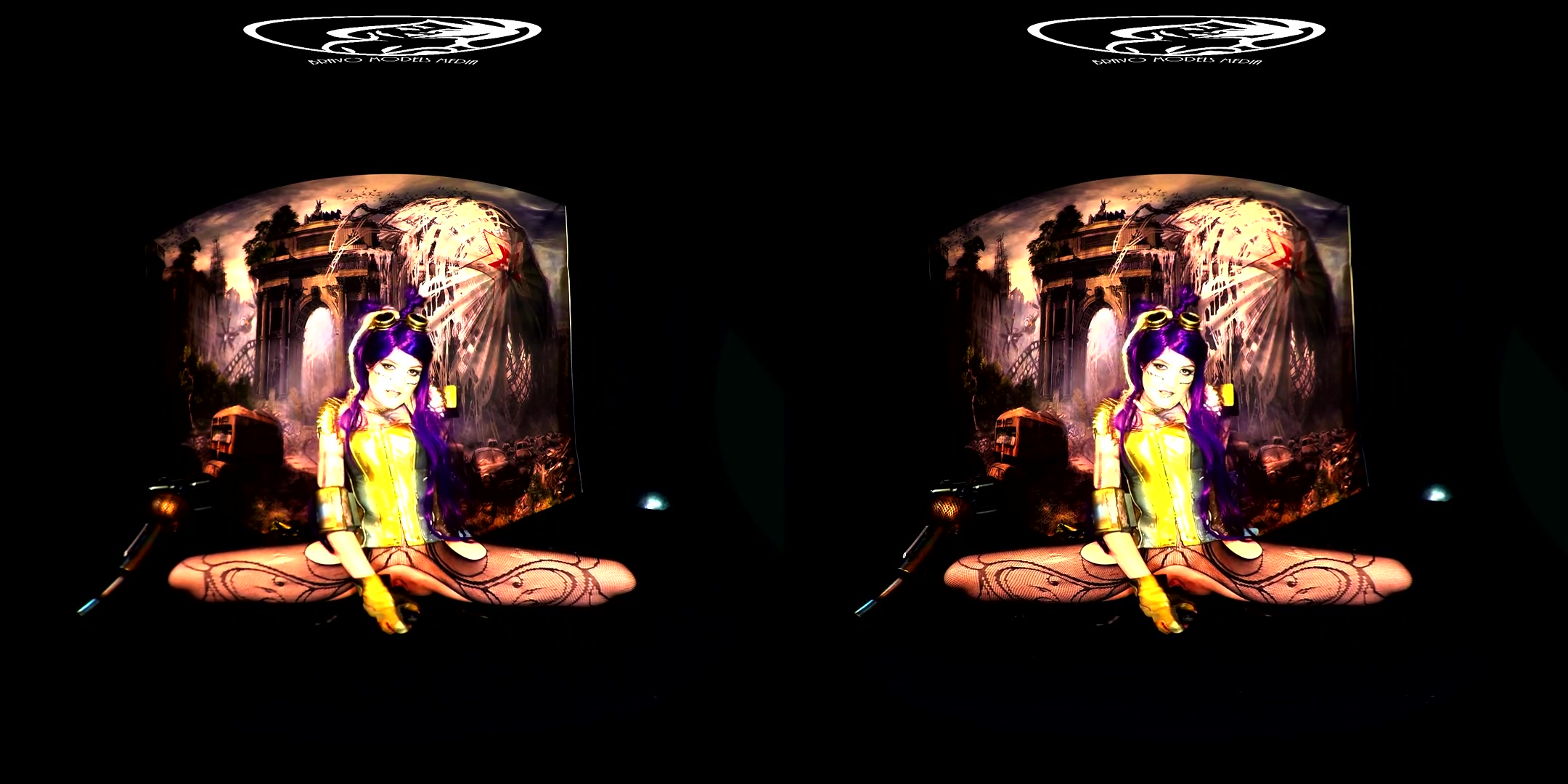 361 - Lena Art; Psychedelic Solo Tease - SexLikeReal