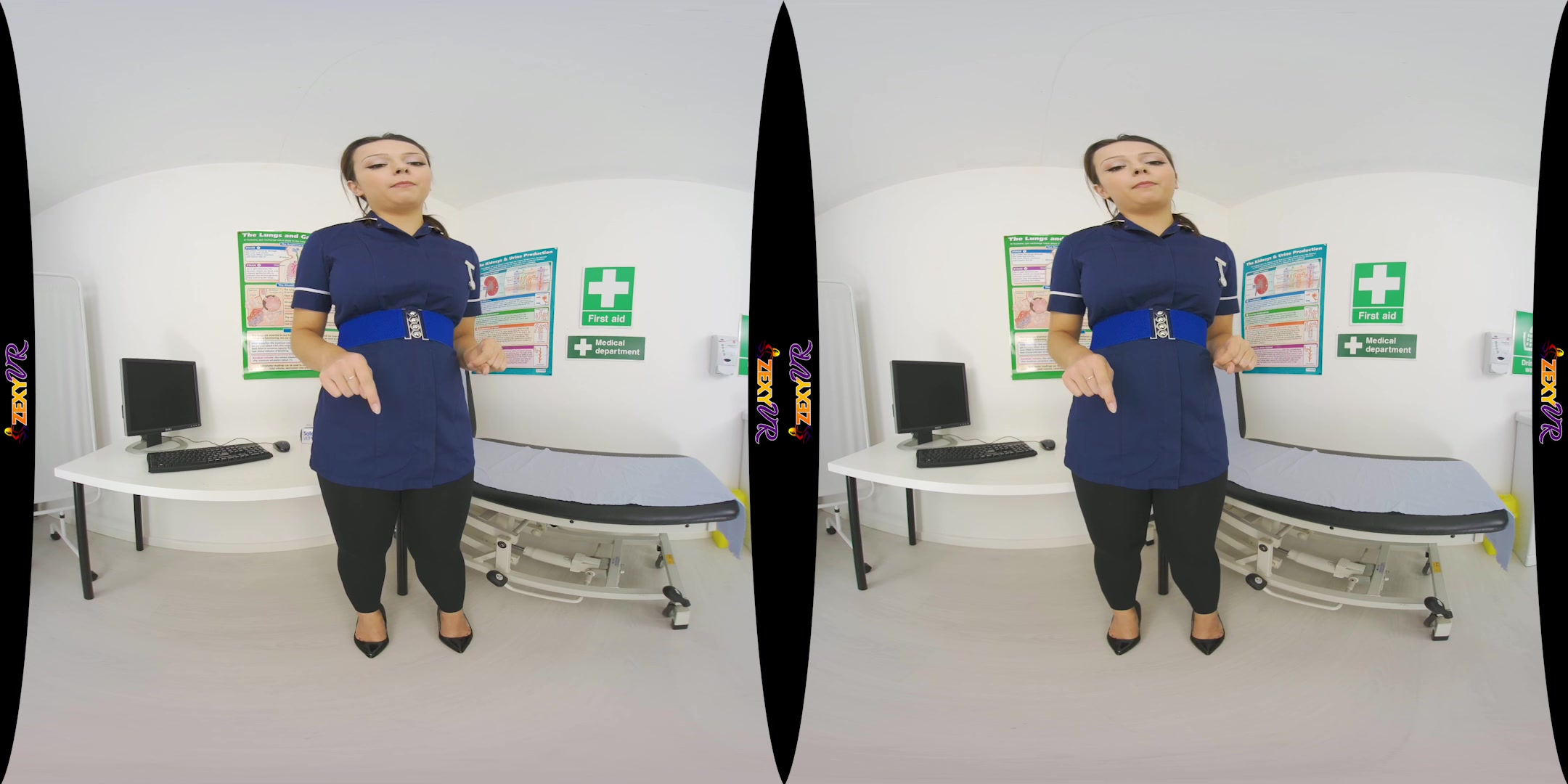 Examine My Uniform featuring Alice Katz - ZexyVR