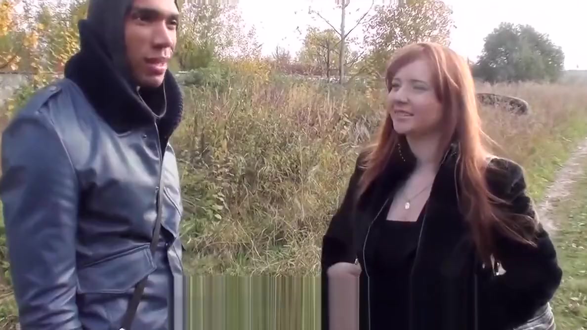 redhead with huge tits sucking dick