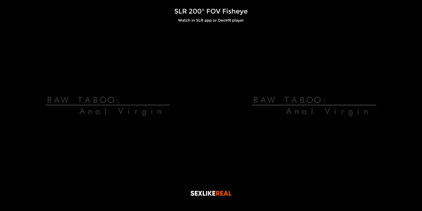 Raw Taboo: Anal Virgin - SLROriginals