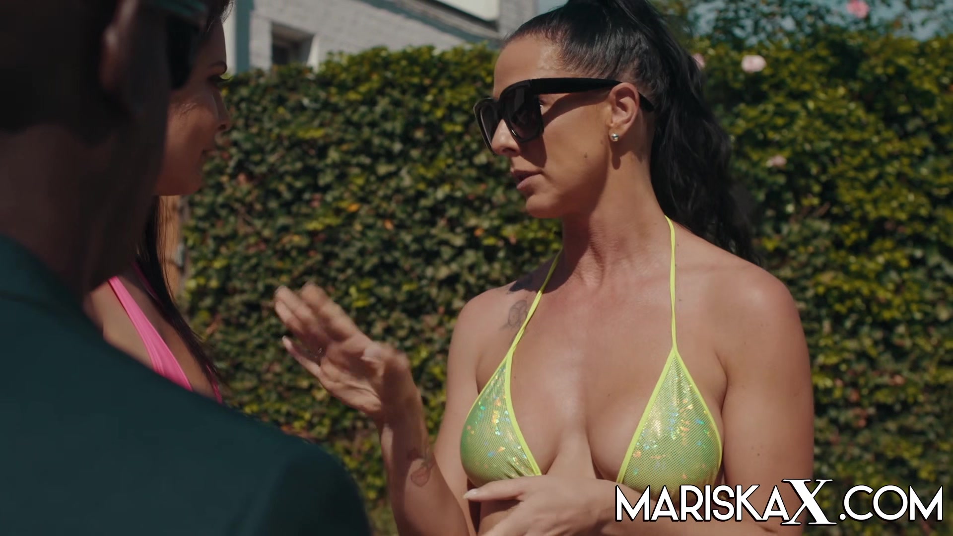 MARISKAX Mariska and Texas Patti pay the rent with sex