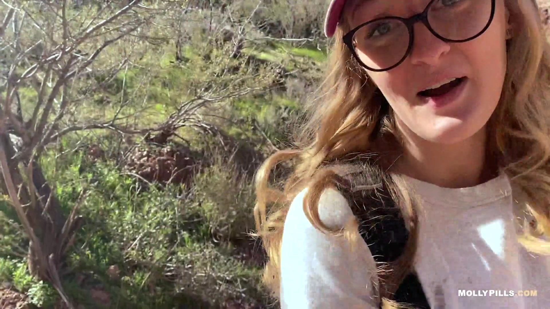 Hiking With Katie Kush - Sex Movies Featuring Molly Pills