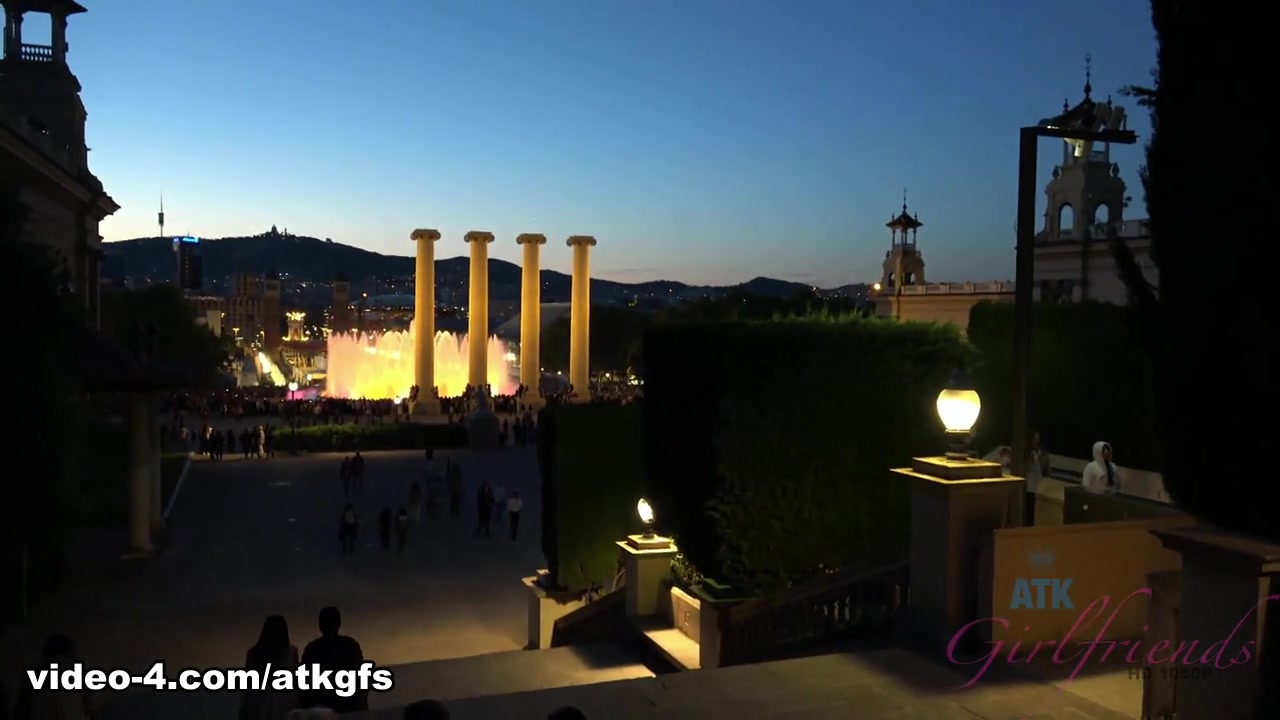 Gia Paige in The Sunset Was So Romantic After That Long Bus Ride - ATKGirlfriends
