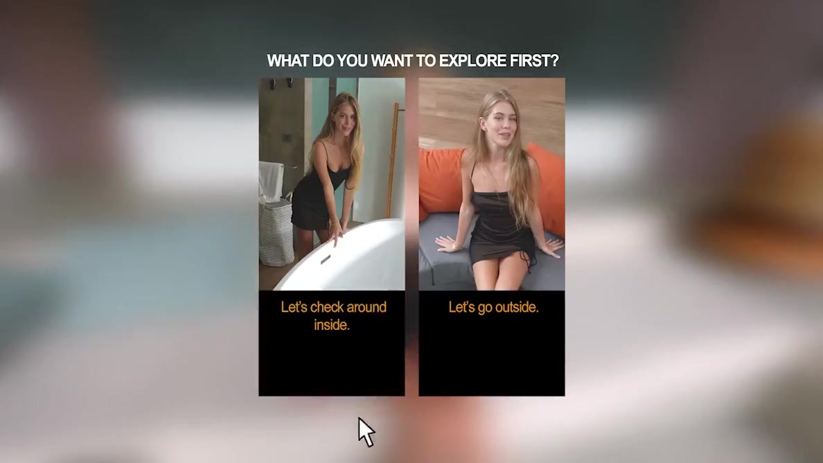Petite In A Horny Interactive Fuck Getaway - Life Selector And Little Angel
