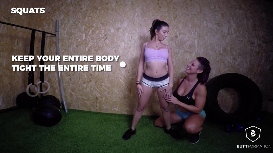 Bianca Resa in Squats - ButtFormation