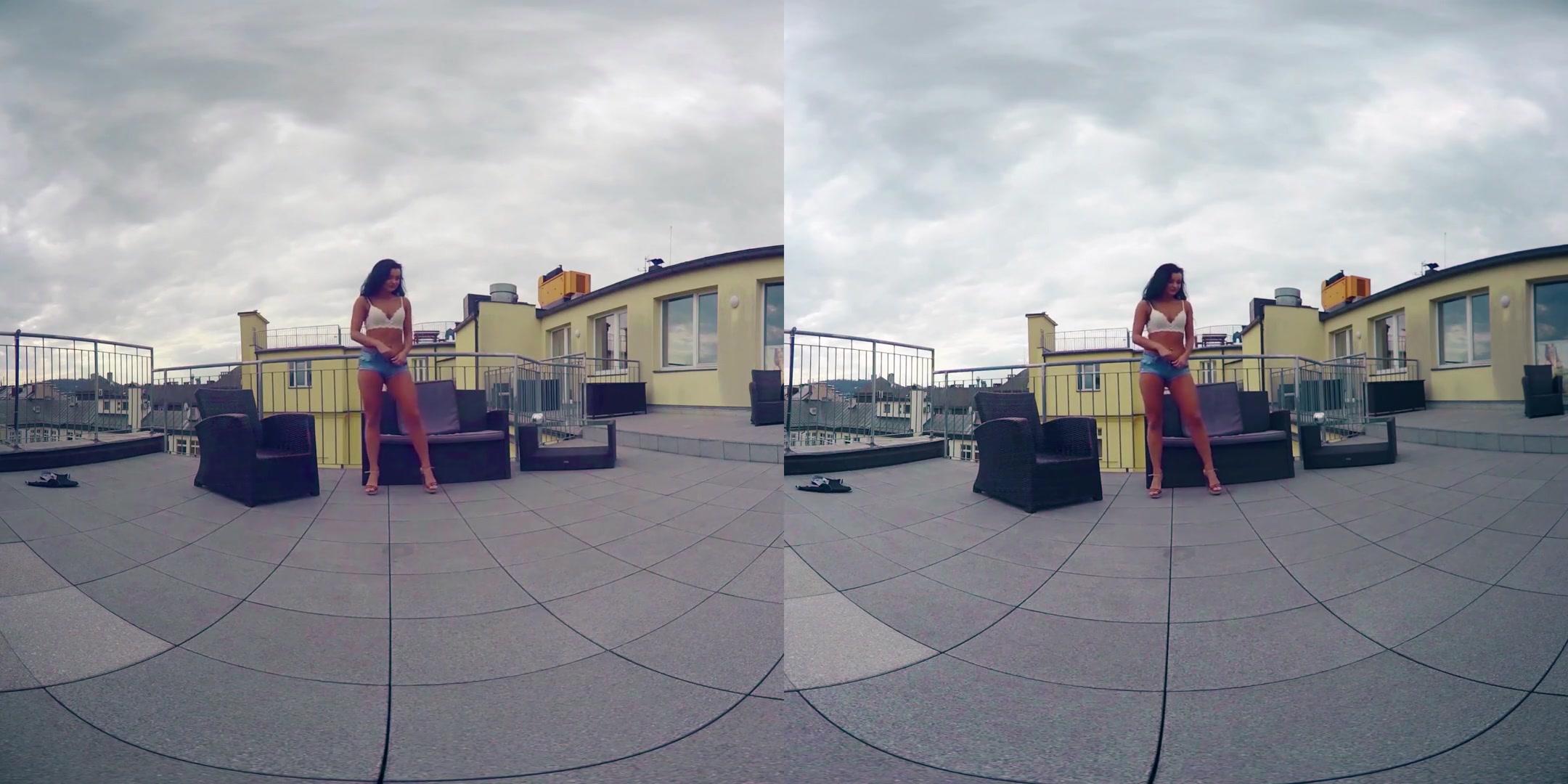 Daphne Klyde in Brunette Hottie Toys Outdoors - BravoModelsMedia