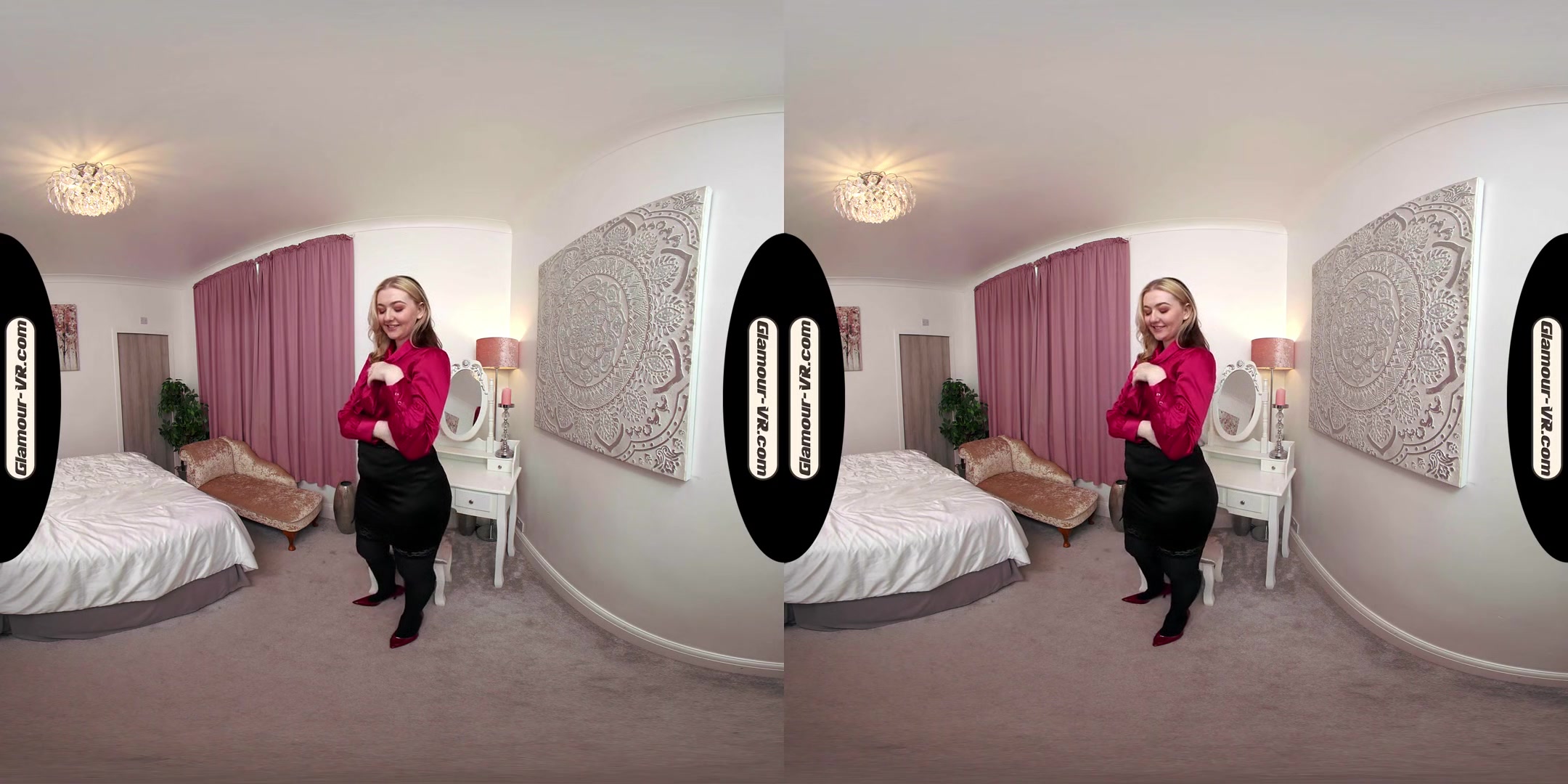 Em Yang Satin Secretary Seductive X-Rated Tease - 8k Vr