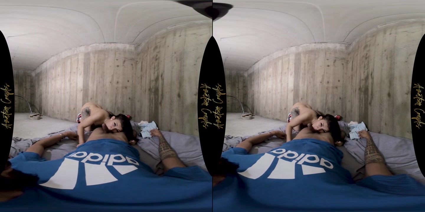 Fucking My Saviour In His Secret Bunker - AmateurCouplesVR