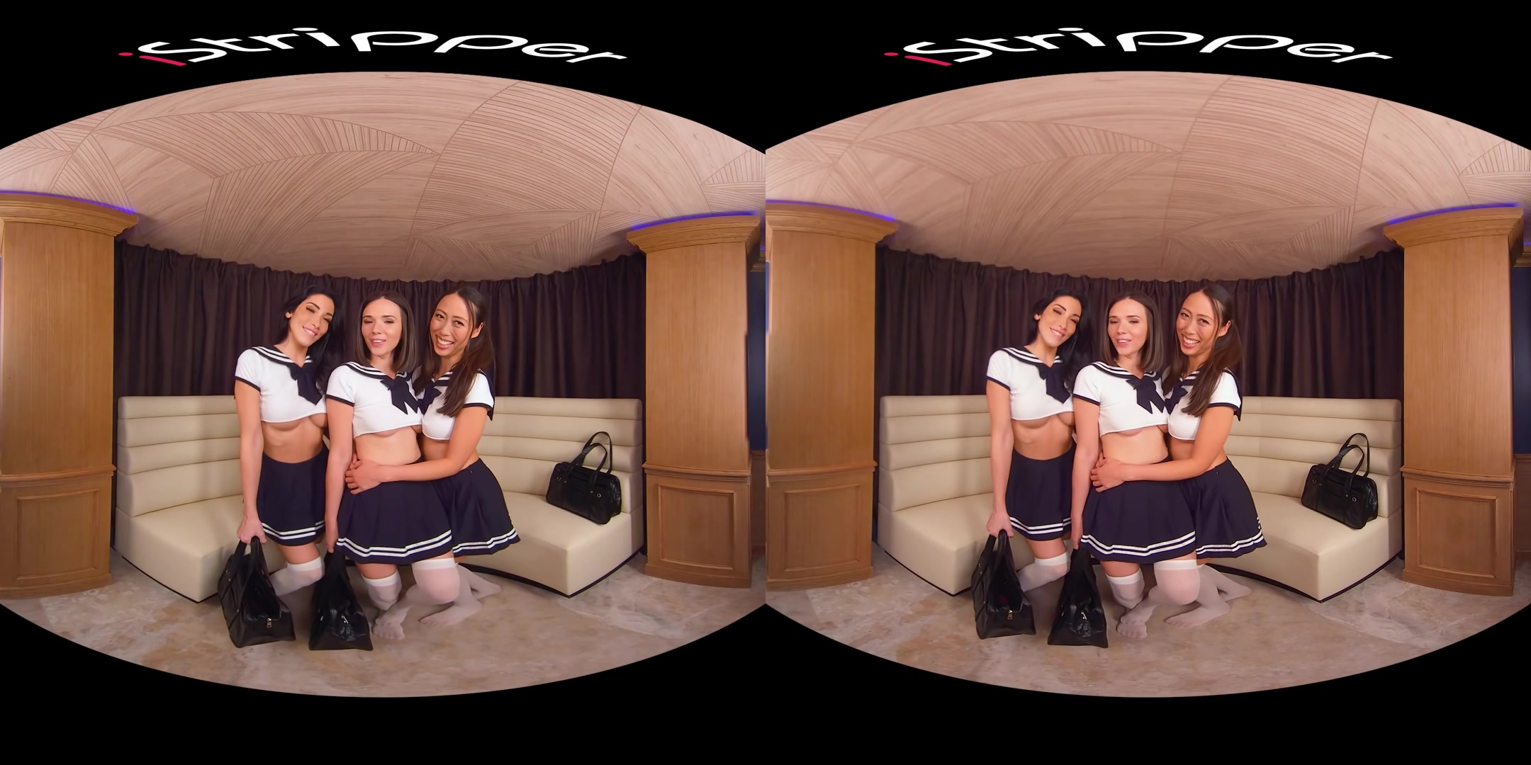 Ayako Fuji & Clea Gaultier & Eve Sweet - iStripper