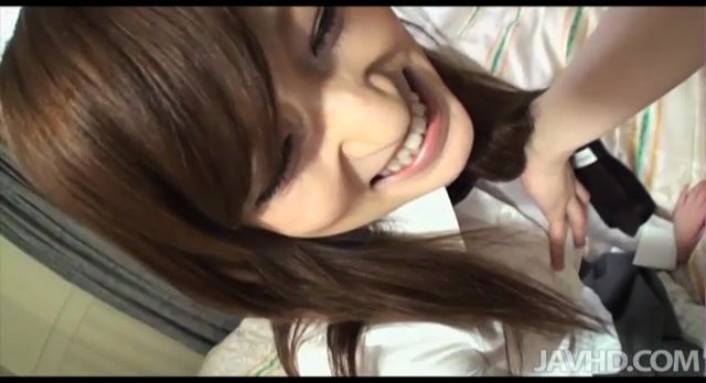 敏感な爆乳女子校生　森ゆきな