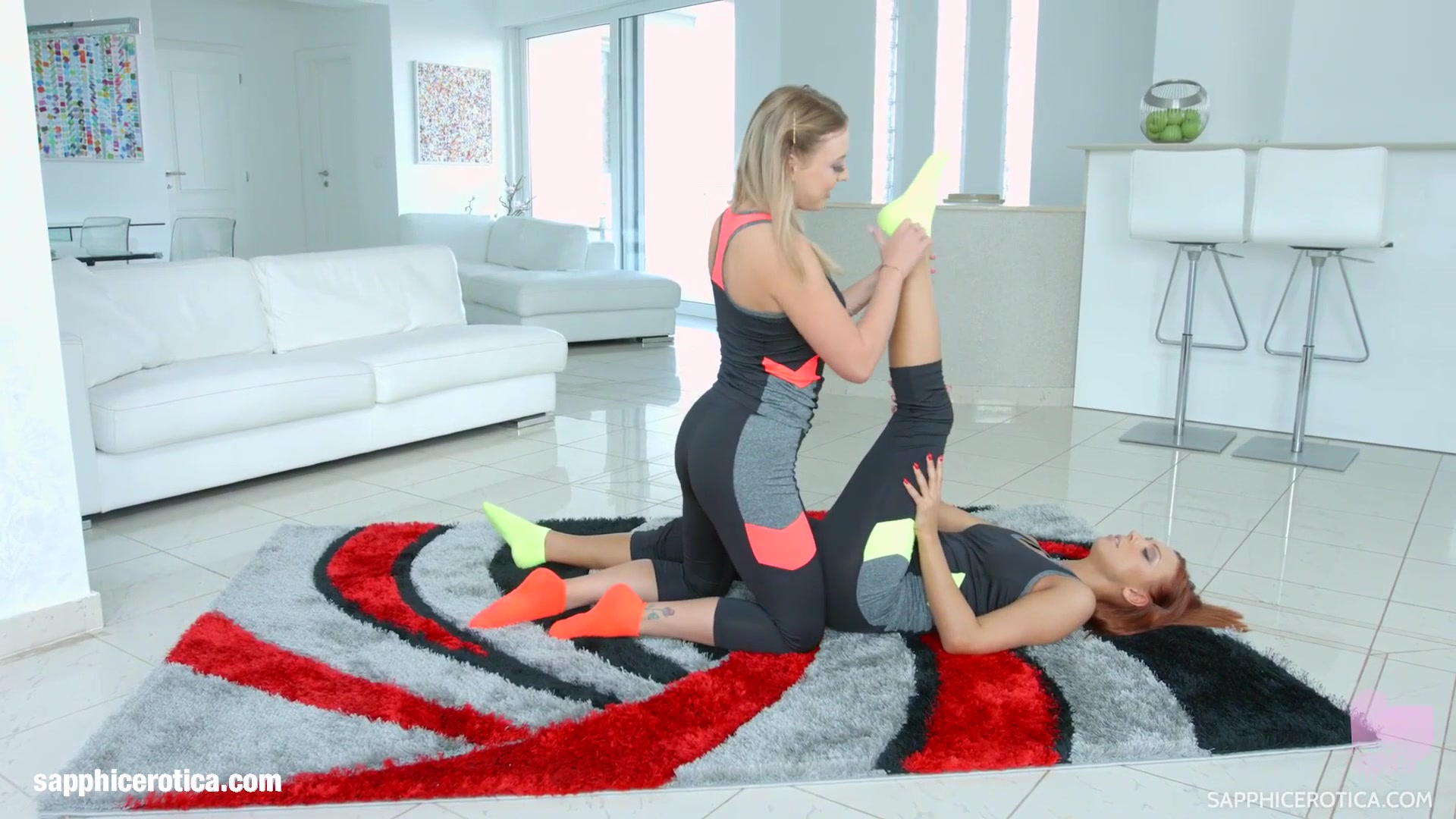 Danielle Soul and Ornella Morgan in lesbian scene by SapphiX