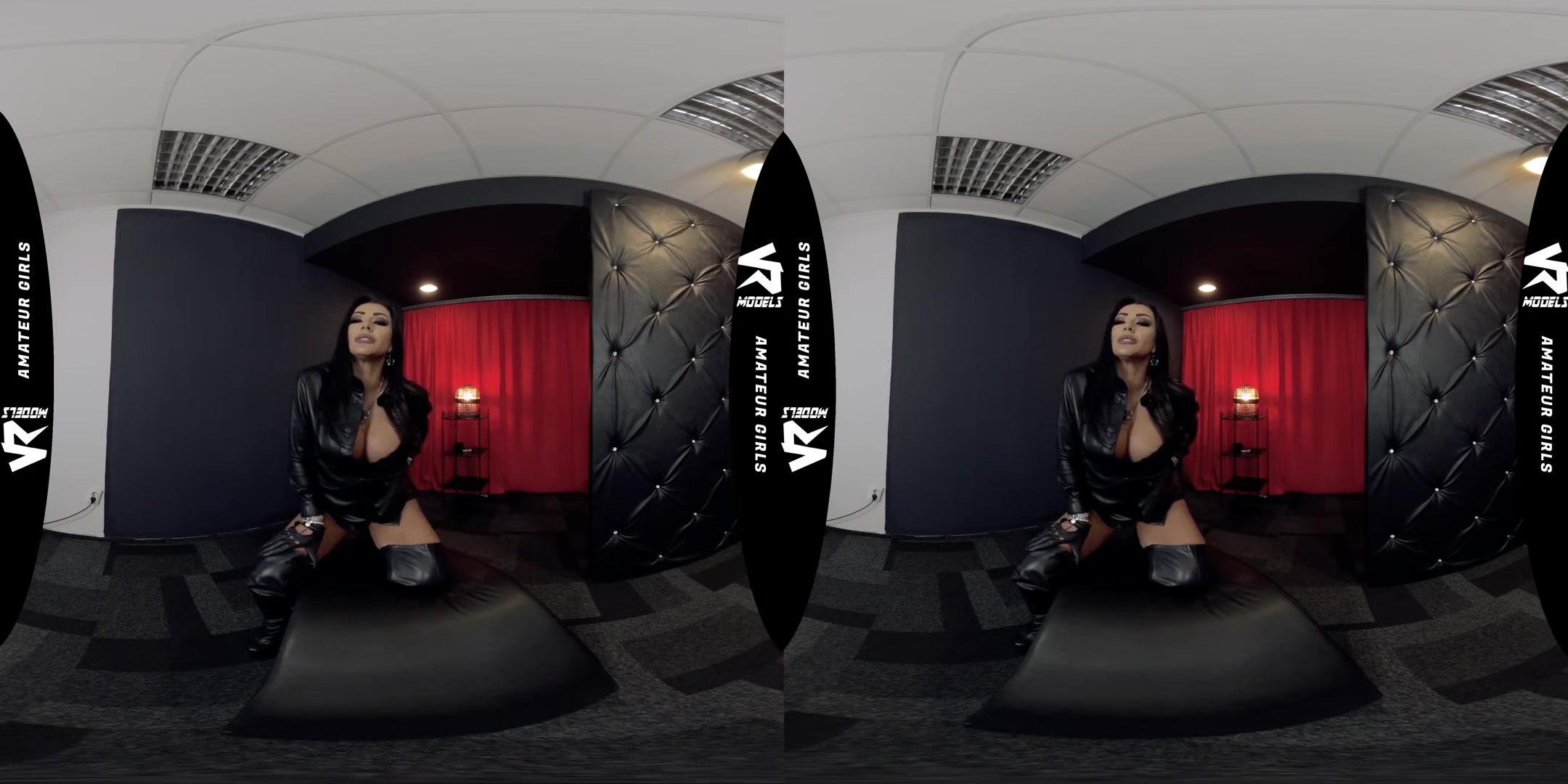 Mistress Kennya - Smoke And Leather Addiction Training; Big Tits Domme Takes Charge