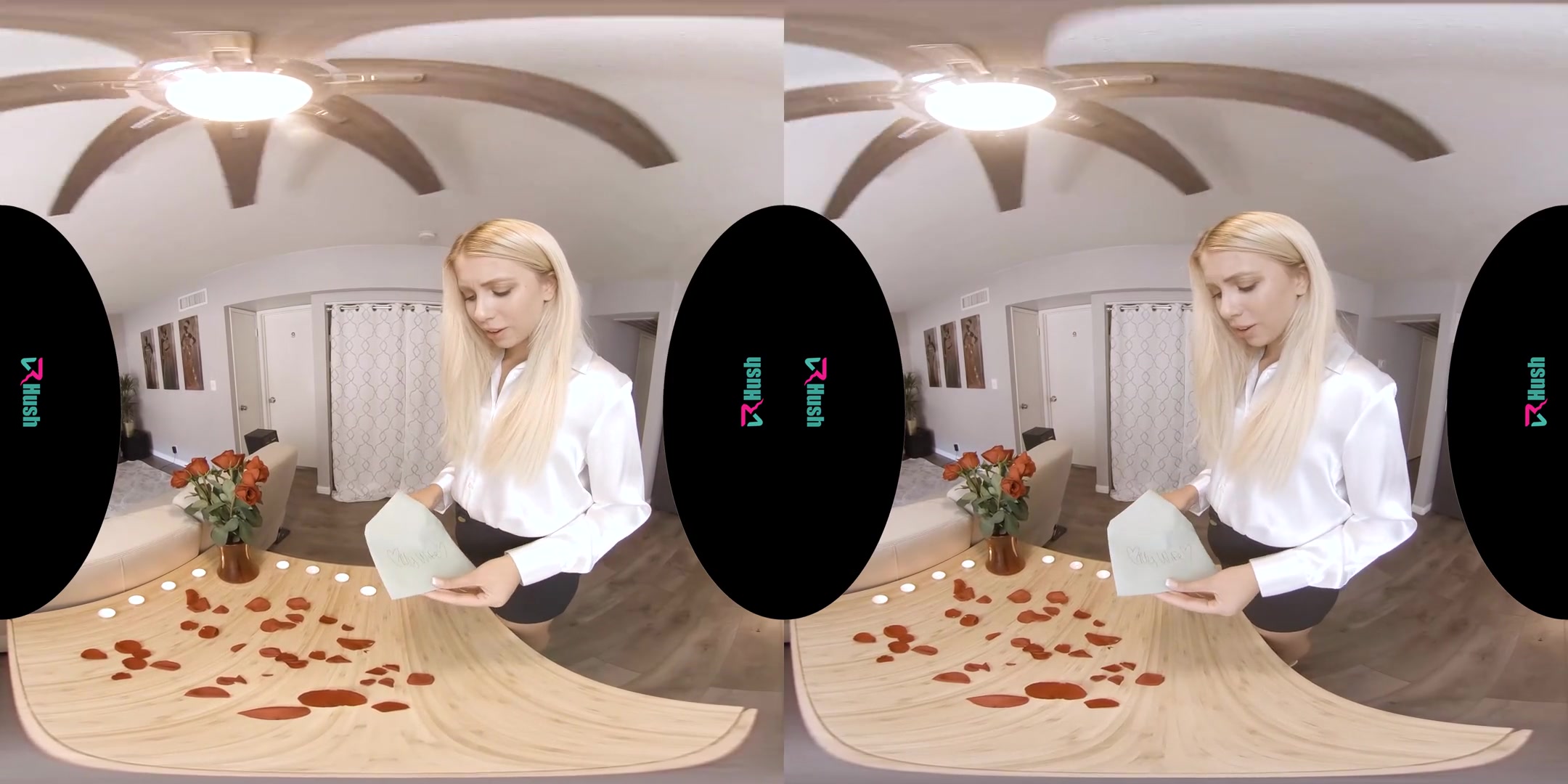 Thank You! I Loved My Surprise! - Blonde Goddess Blowjob and Sex