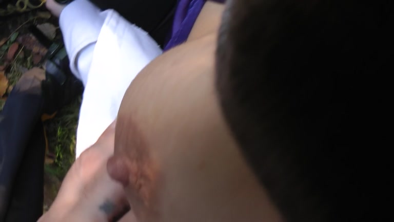 Fisting from a horny brunette