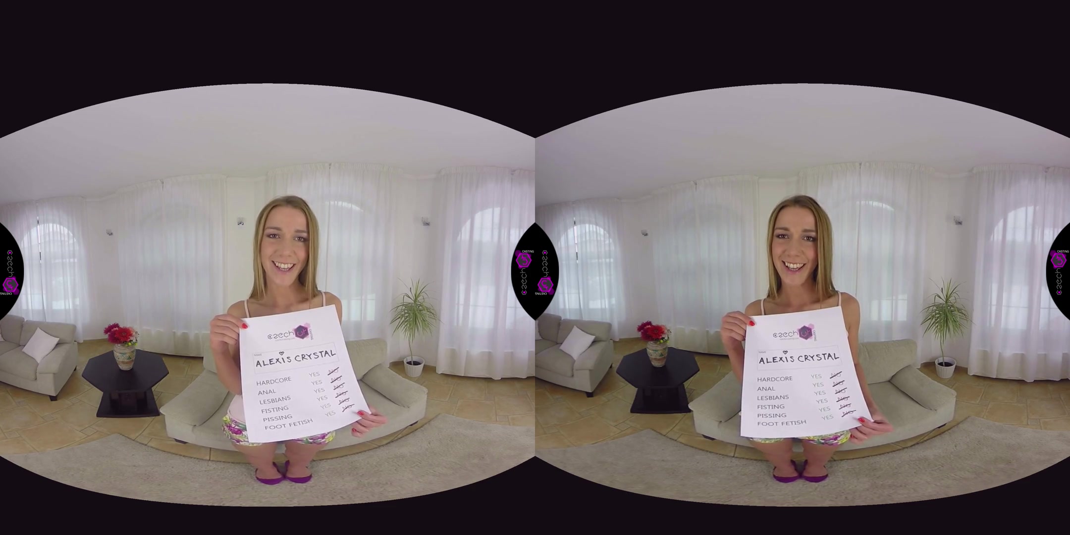 Alexis Crystal in Alexis Crystal Casting - CzechVRCasting