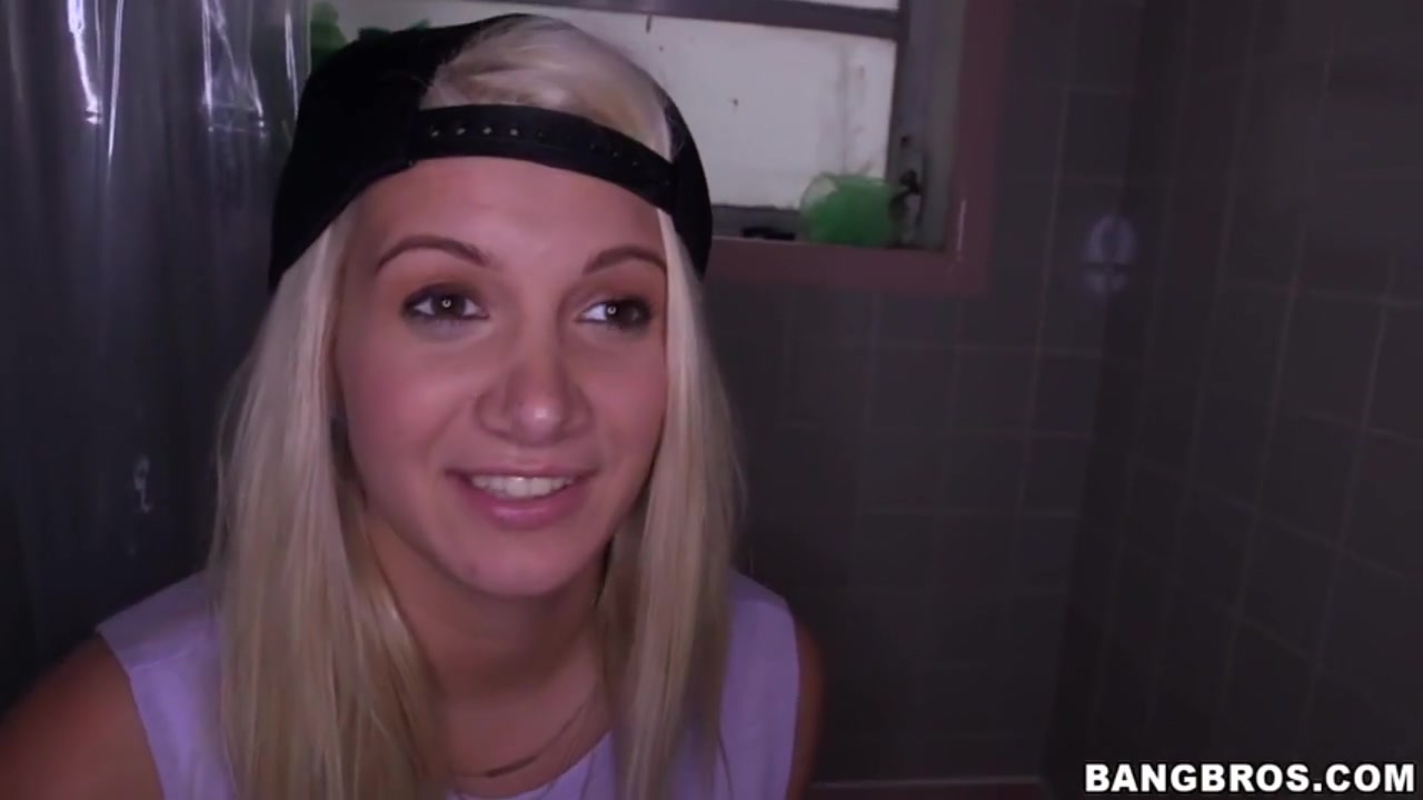 Blondie first black cock