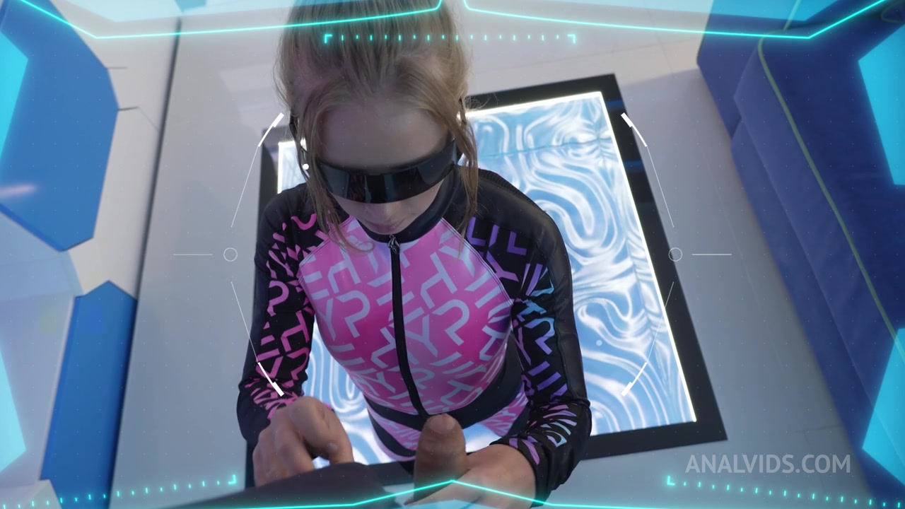Alternative Halloween in Space with gymnast Ella Elastic - AnalVids