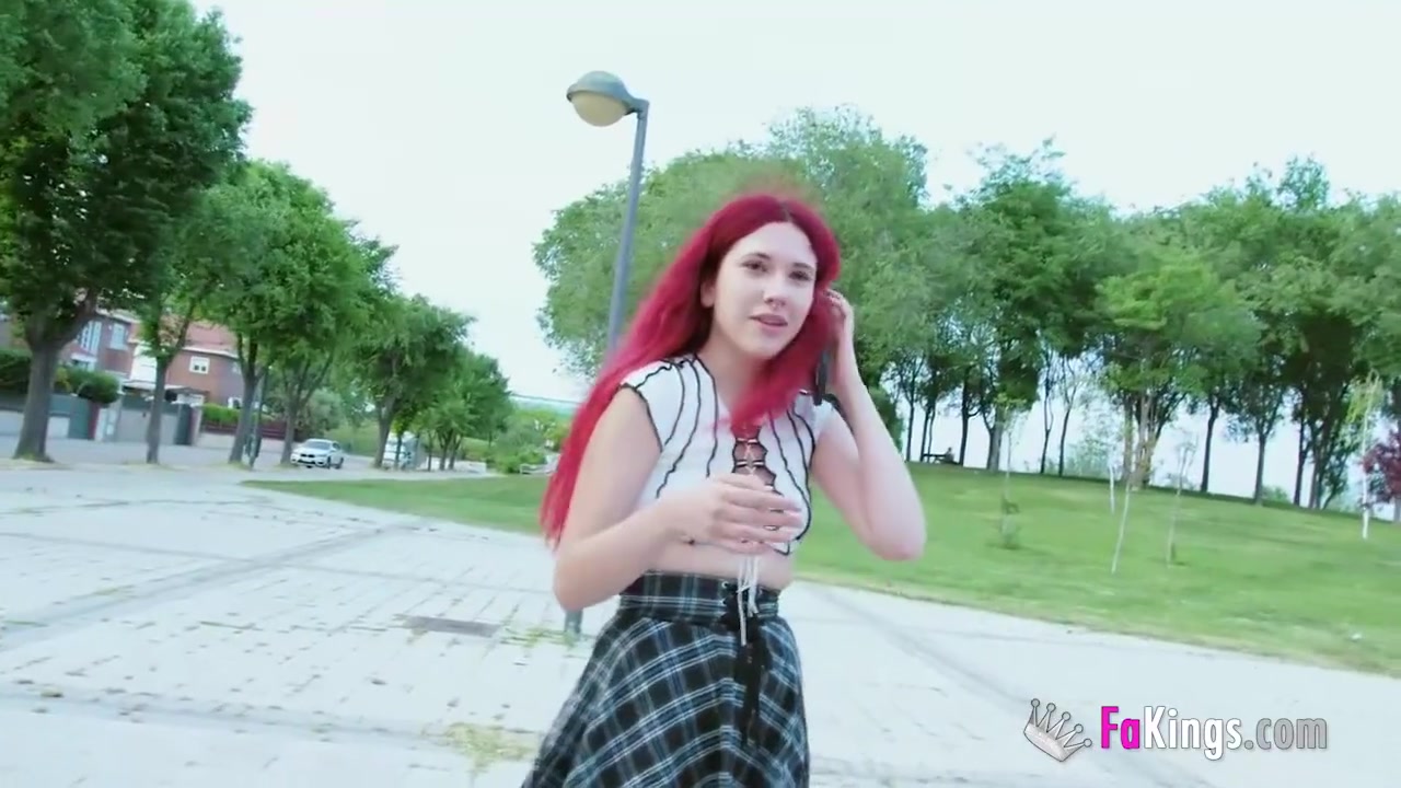 Petite But Kinky Redheads Public Exhibitionism Before Her Great Fuck