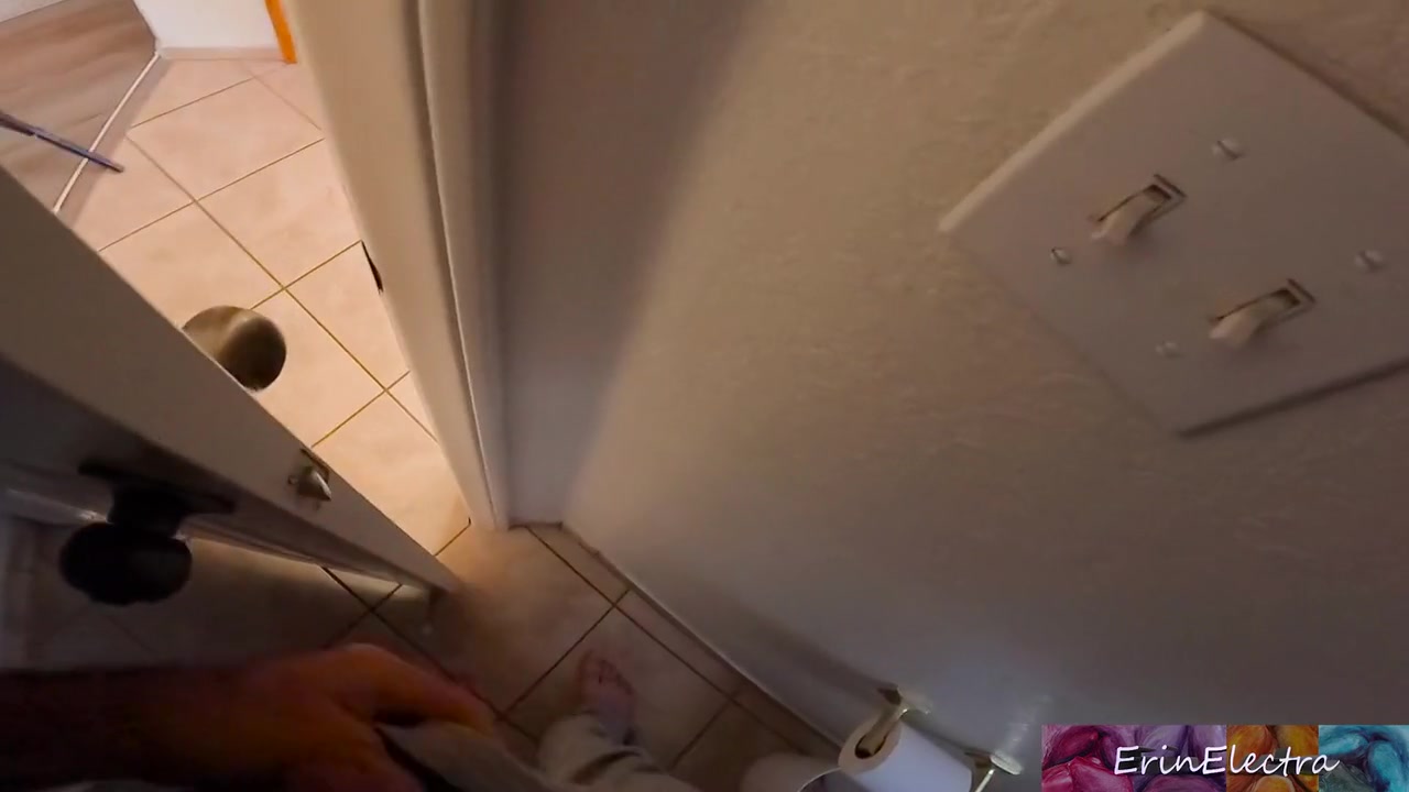 Peeping On Stepmom While She Undresses For Her Bath