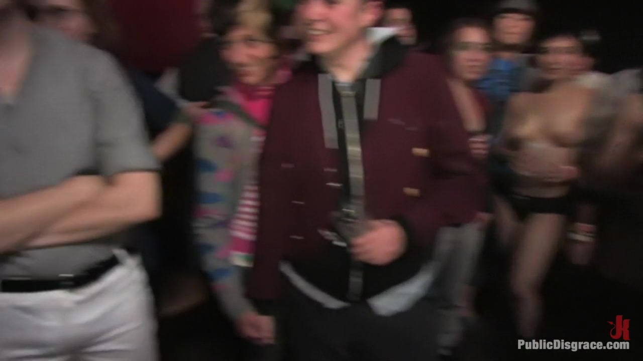 All Girl Public Disgrace: Ariel X humiliated and used in a queer bar