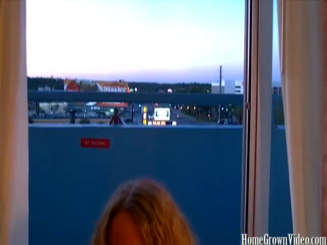 Skinny blonde amateur loves black cock