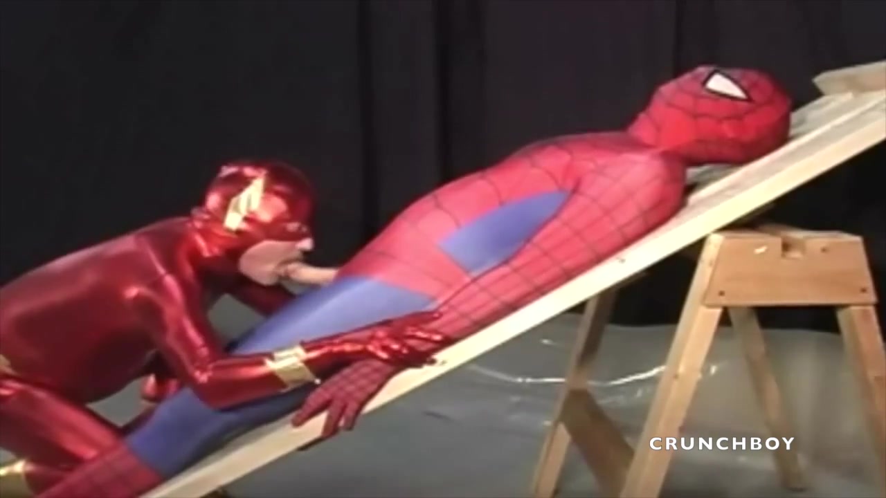 fetish sex with super hero clothes - CrunchBoy