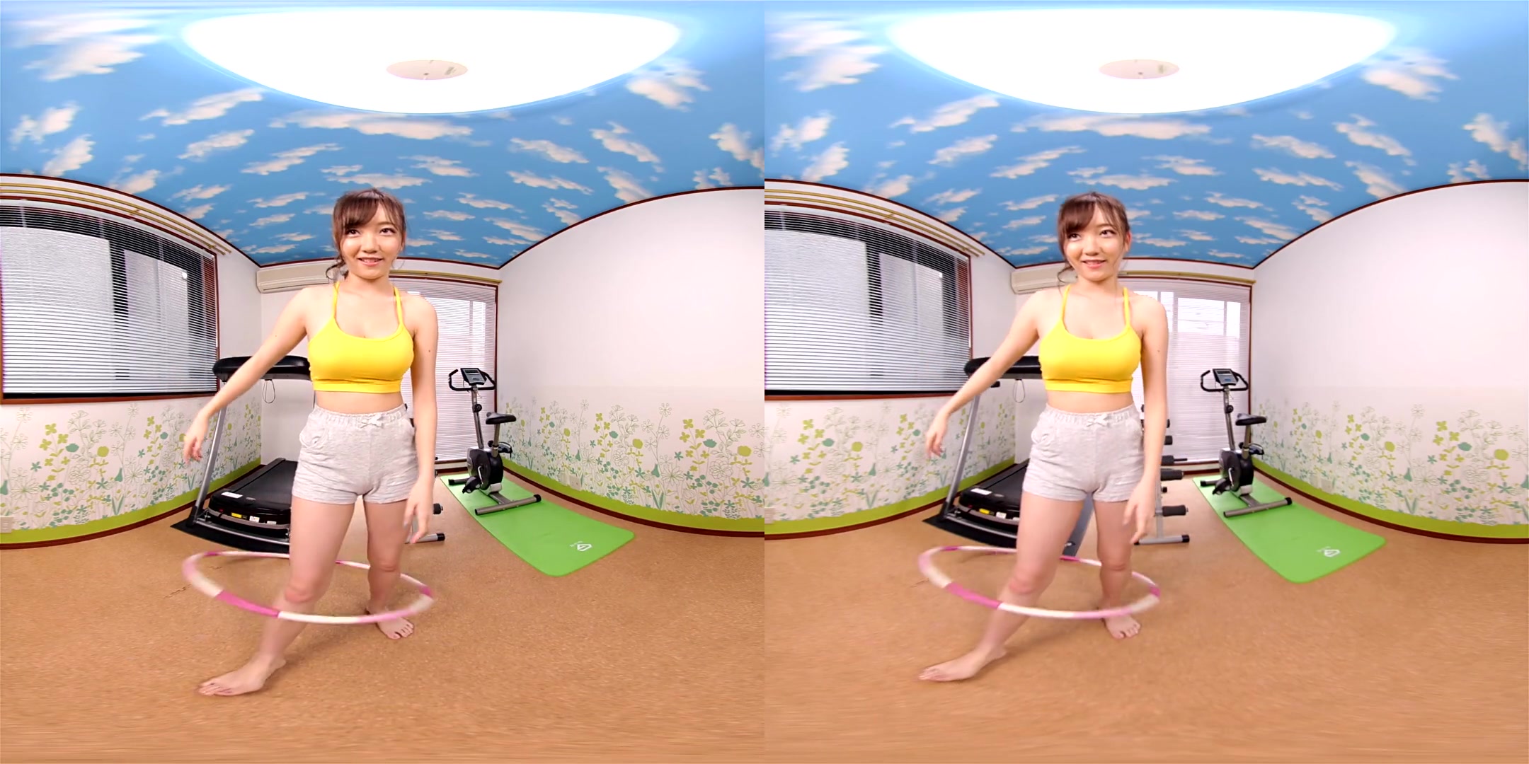 Stop! Look! Listen! Keika - Asian teen 18+ Bikini Workout