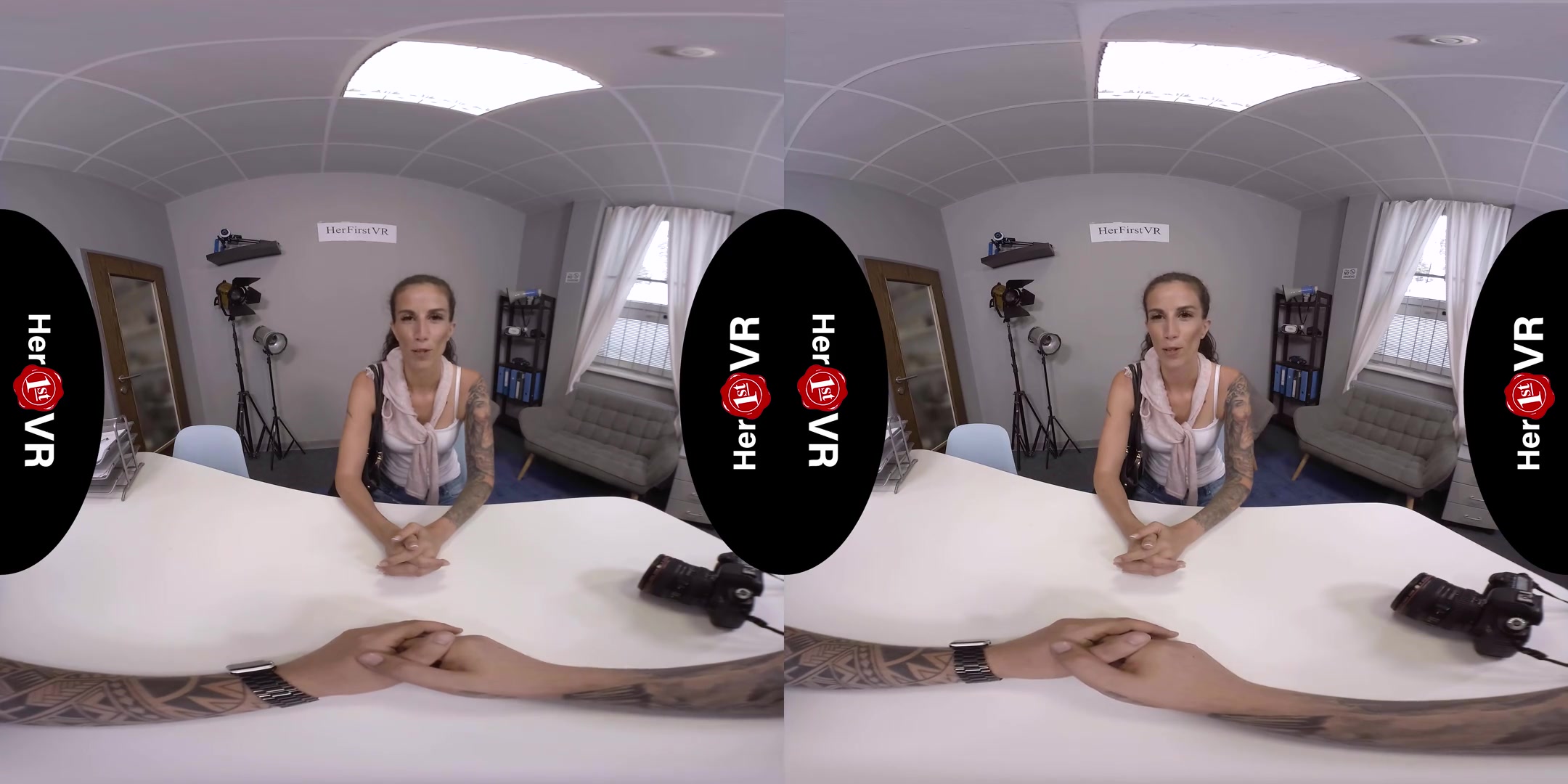 Alzbeta - VR Casting - Amateur First Time Naked Hardcore
