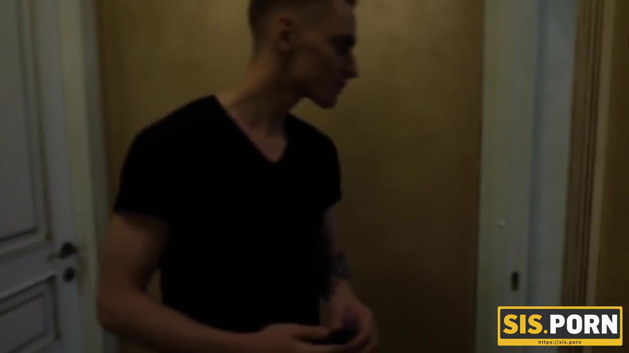 Sexy Russian teen 18+ Was Rubbing Her Clit When Stepbro Caught Her