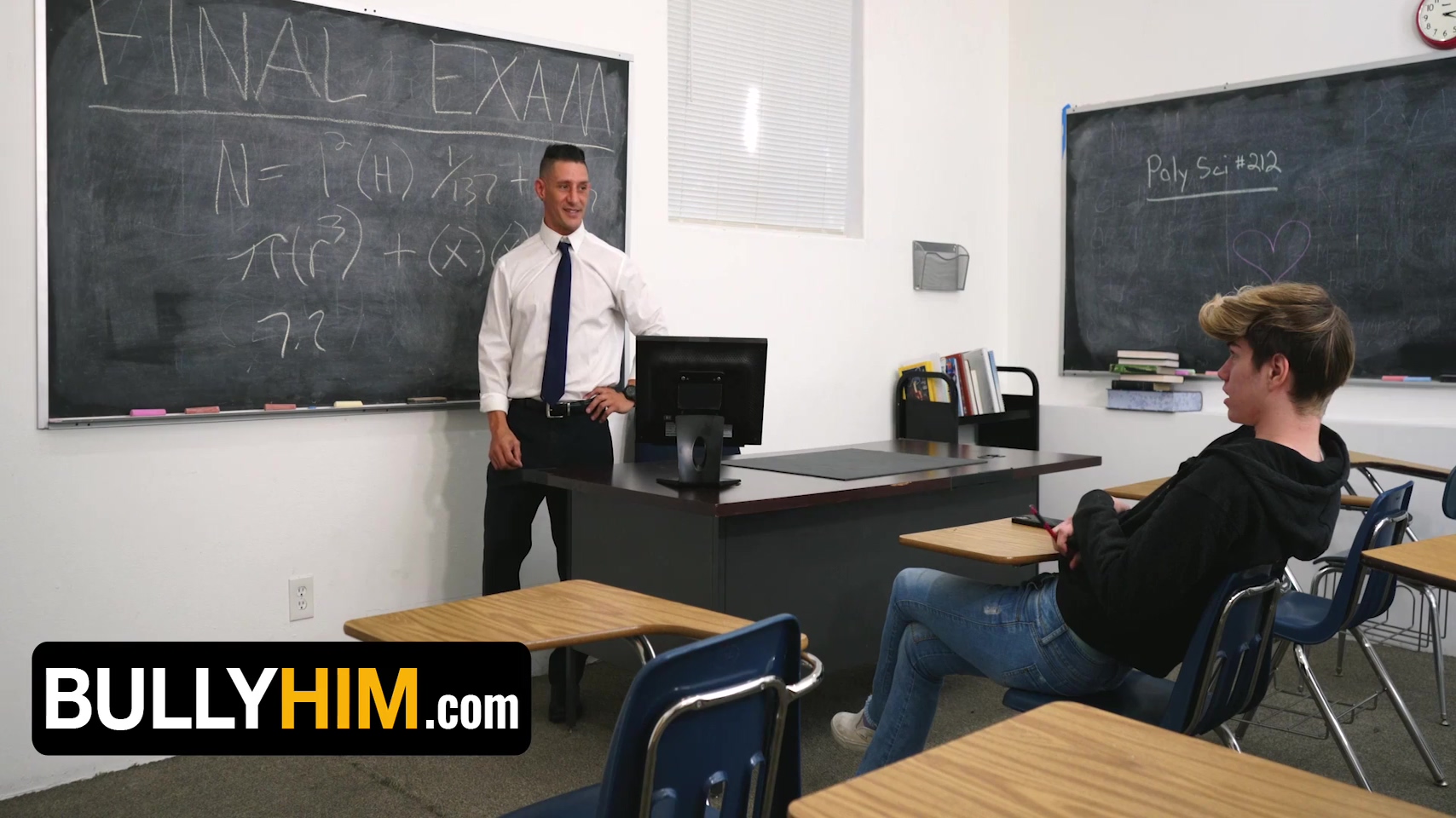 Jordan Is Close To Graduating, But He Needs To Suck Mr. Thirios Hard Cock To 17 Min