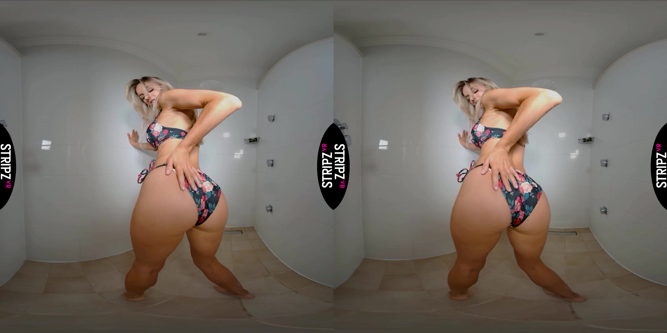 Natasha Anastasia in Take a Shower with Me? - StripzVR