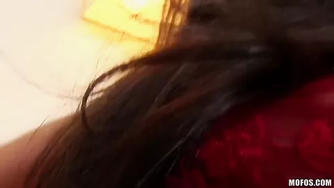 Lusty brunette Angel Del Rey sucks and rides hard tool