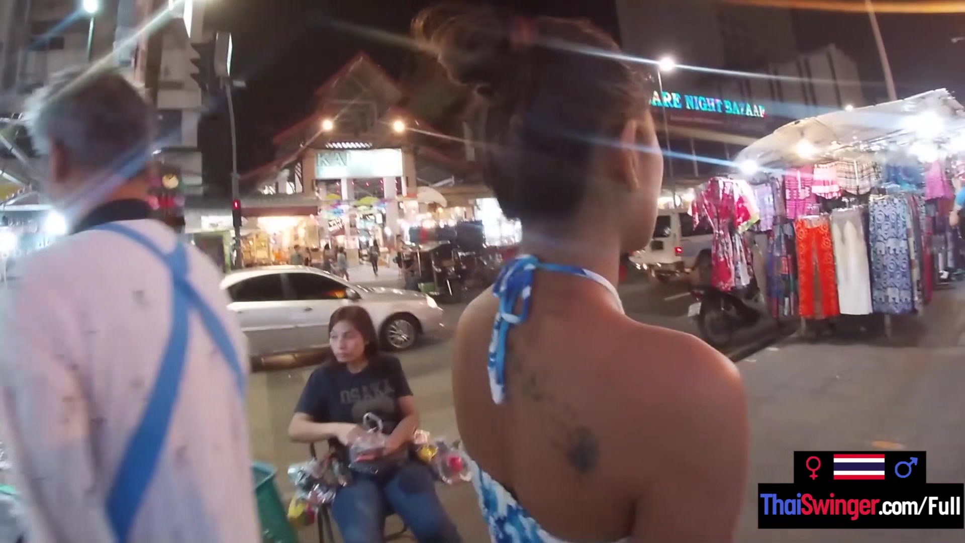 Amateur Thai girlfriend teen 18+ sucking boyfriends big cock after a night out