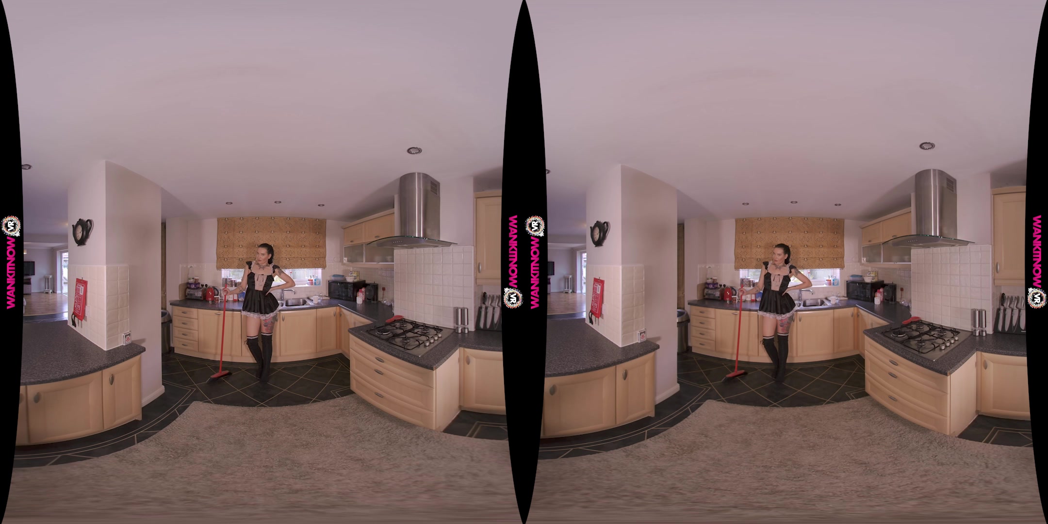 Dirty Maid featuring Keeley - WankitNowVR