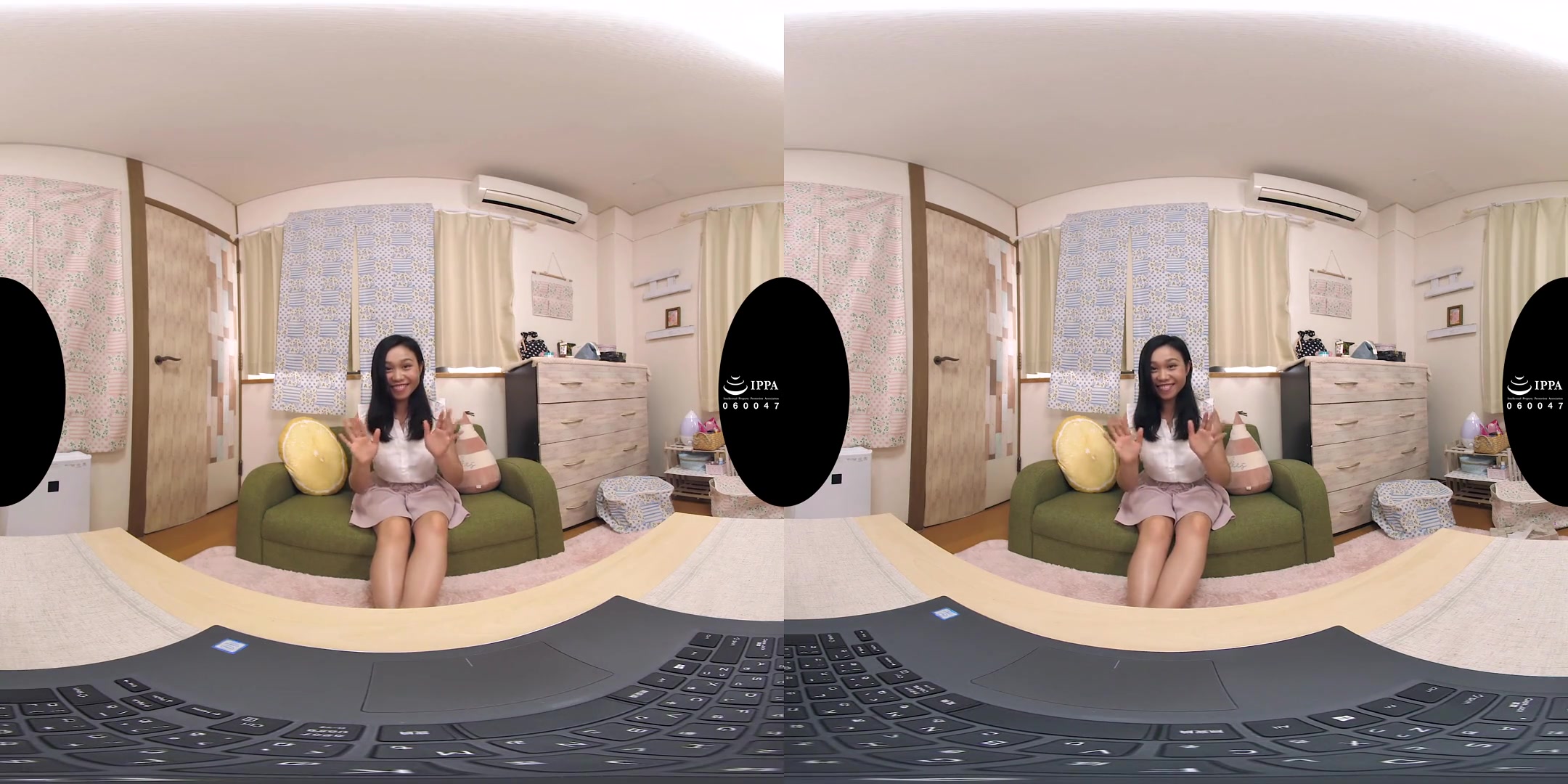 Private VR Masturbation Chat - Striptease While Talking - Asian Toying Fingering