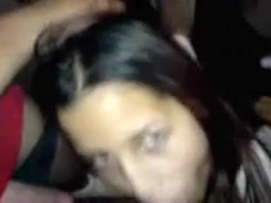 Slutty Brazilian gal can give blowjob to multiple men