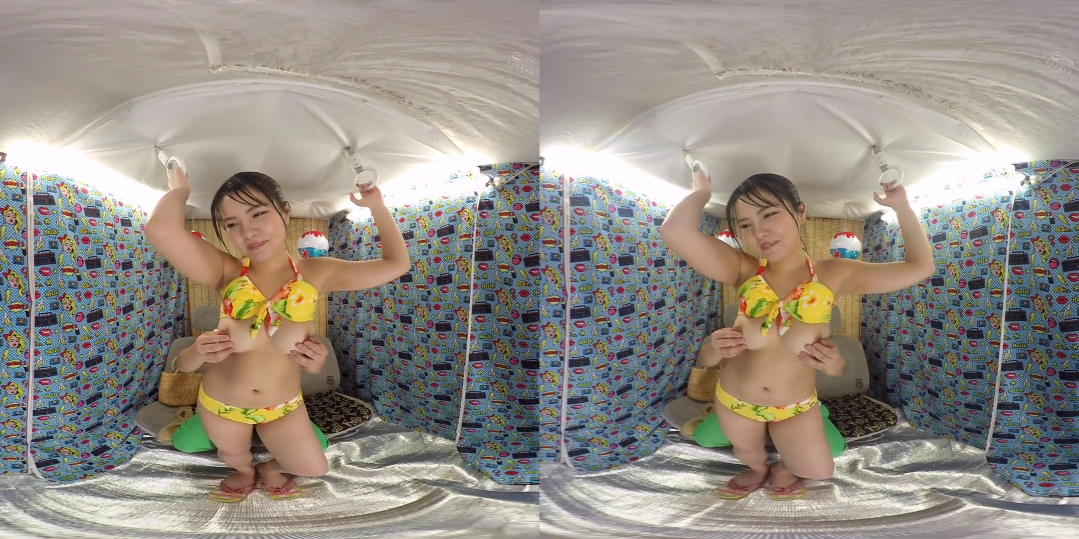 Cute Asian GIrls in Bikini - Tit Play with Japanese Amateurs