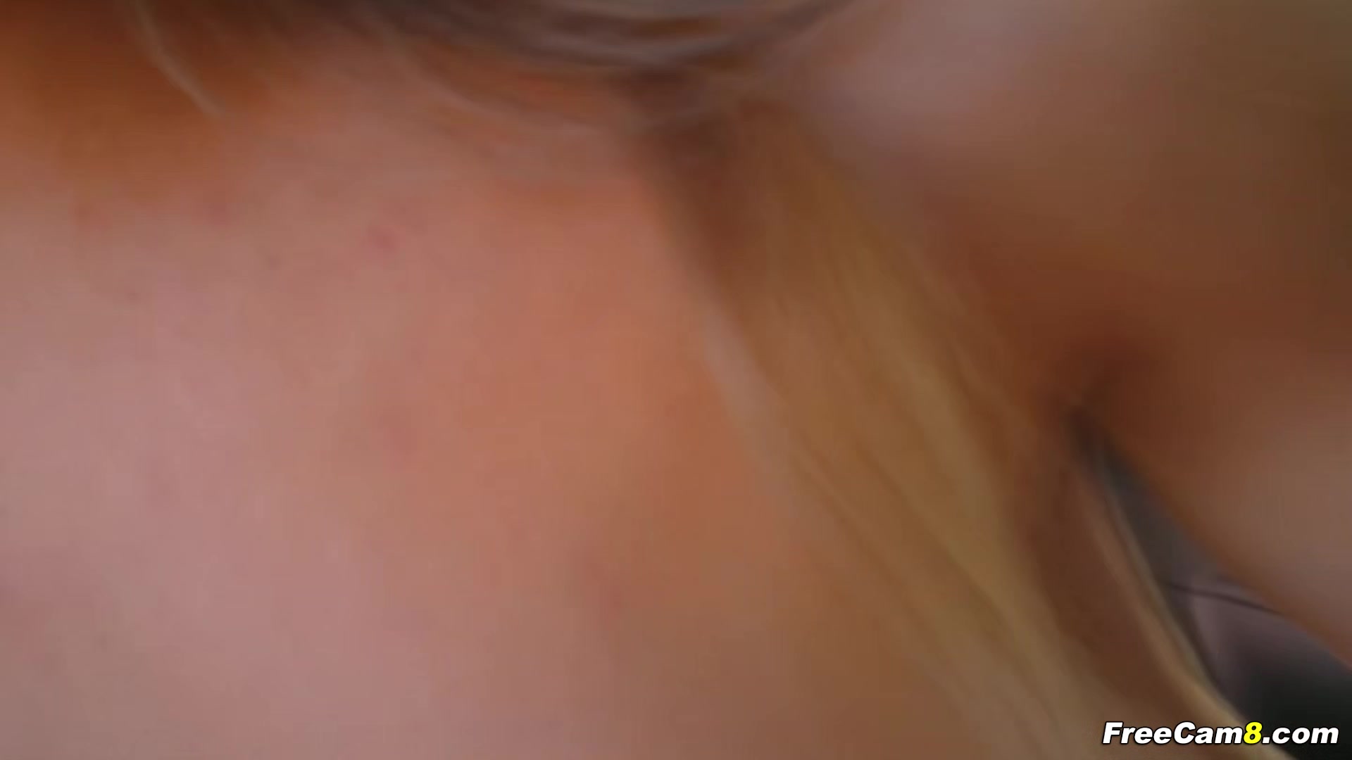 Blonde Babe Masturbates Inside Her Car