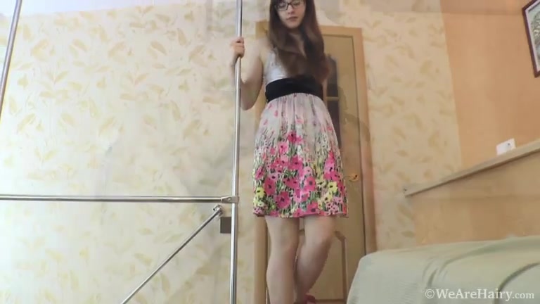 Anni Bay is found masturbating in kitchen with toy - Compilation - WeAreHairy